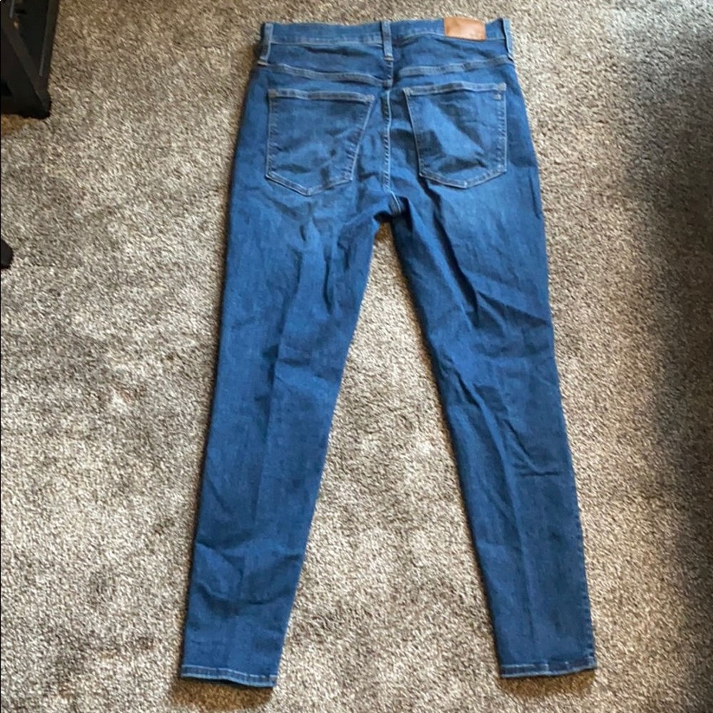 Madewell 9” Mid Rise Skinny Jeans in Pendale Wash
